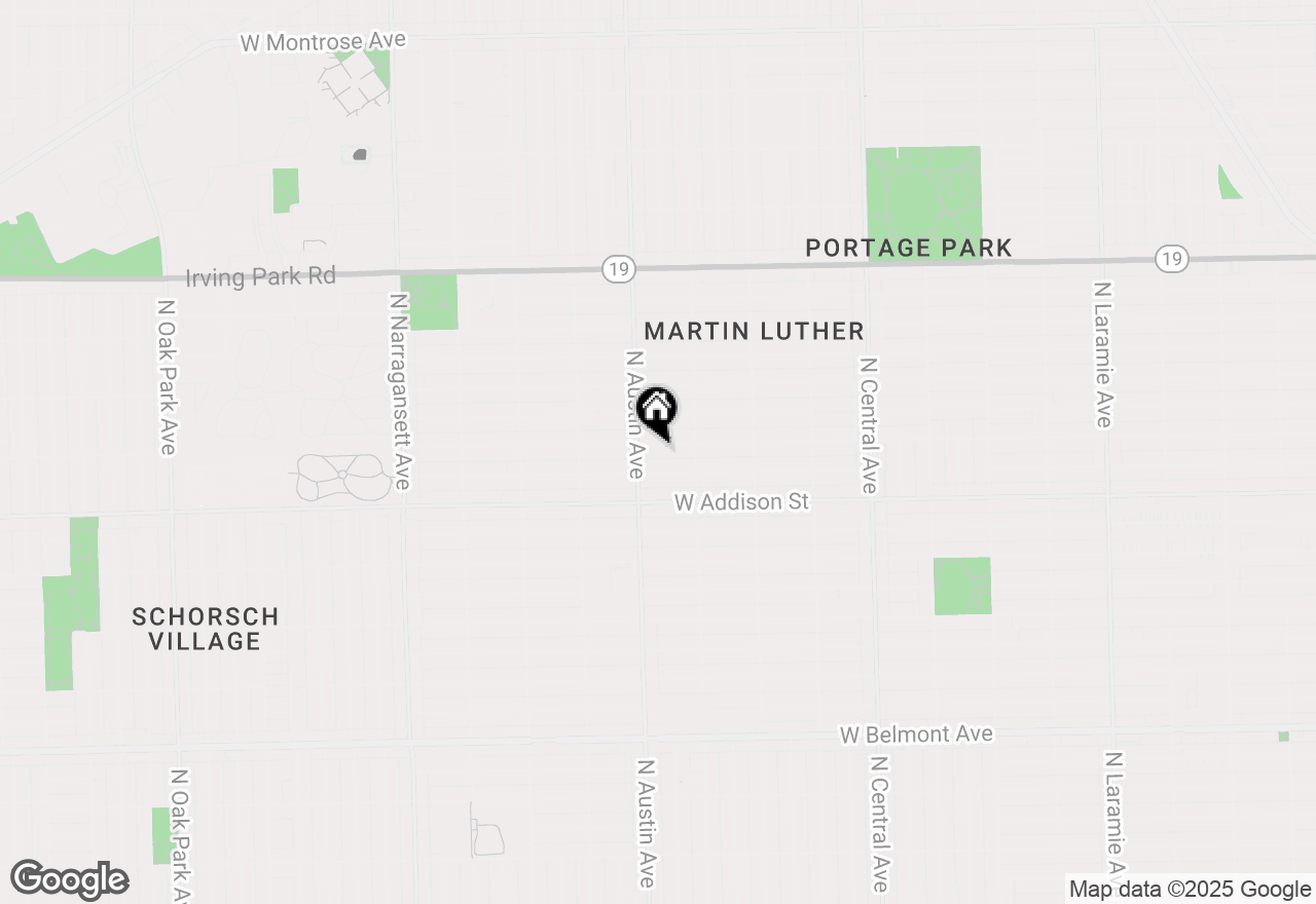 Map of 5941 W Waveland Avenue, Chicago, IL 60634