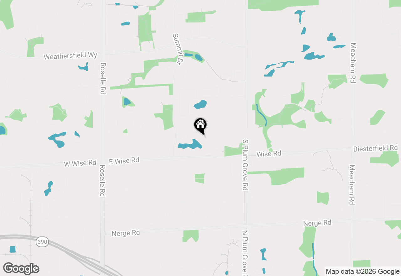 Map of 1055 Hampton Harbor #1055, Schaumburg, IL 60193