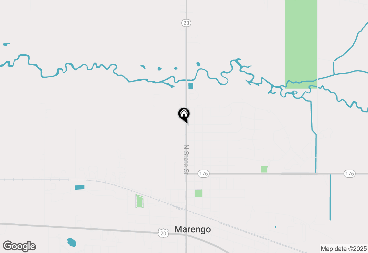 Map of 1140 N State Street, Marengo, IL 60152