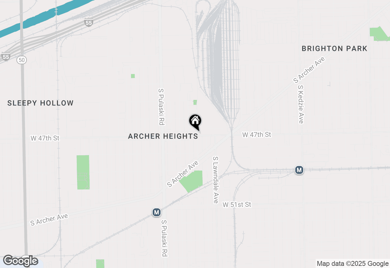 Map of 3806 W 47th Street, Chicago, IL 60632