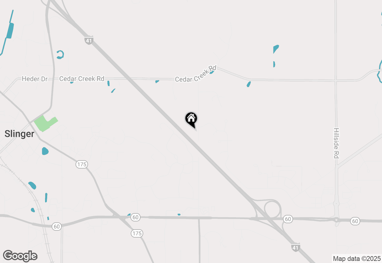 Map of 3943 Lovers Ln #3937, 3939, 3941, Slinger, WI 53086