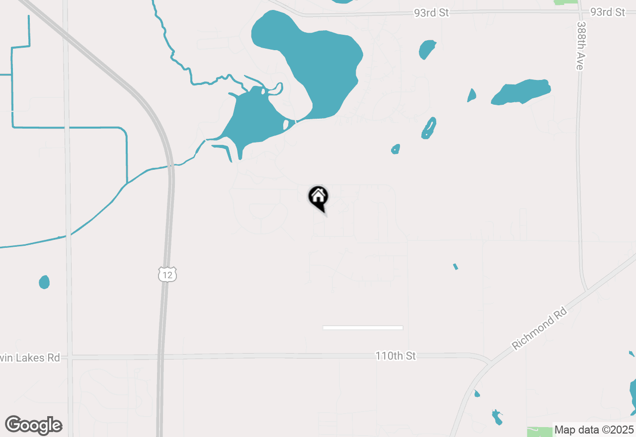 Map of 10244 406th Ave, Genoa City, WI 53128