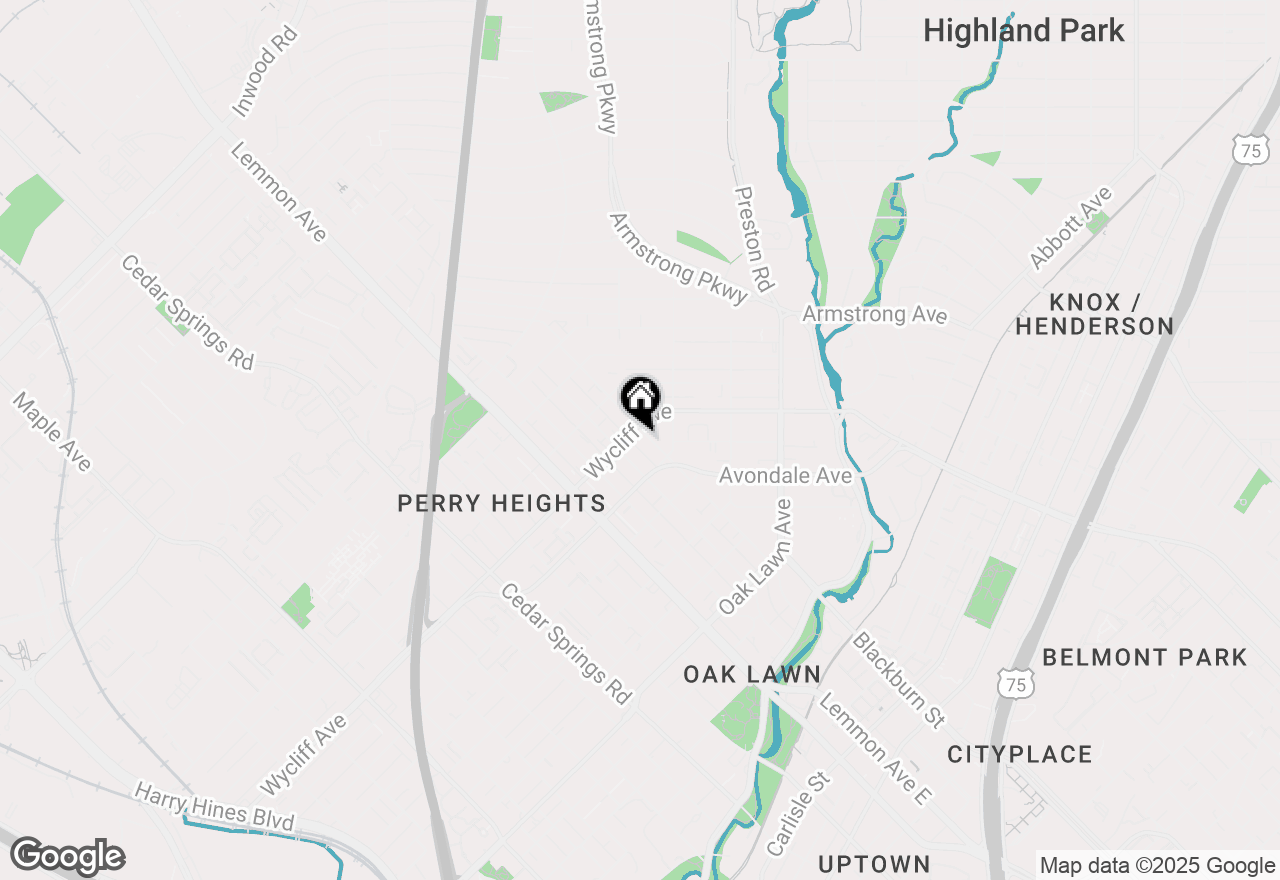 Map of 4231 Gilbert Avenue, Dallas, TX 75219