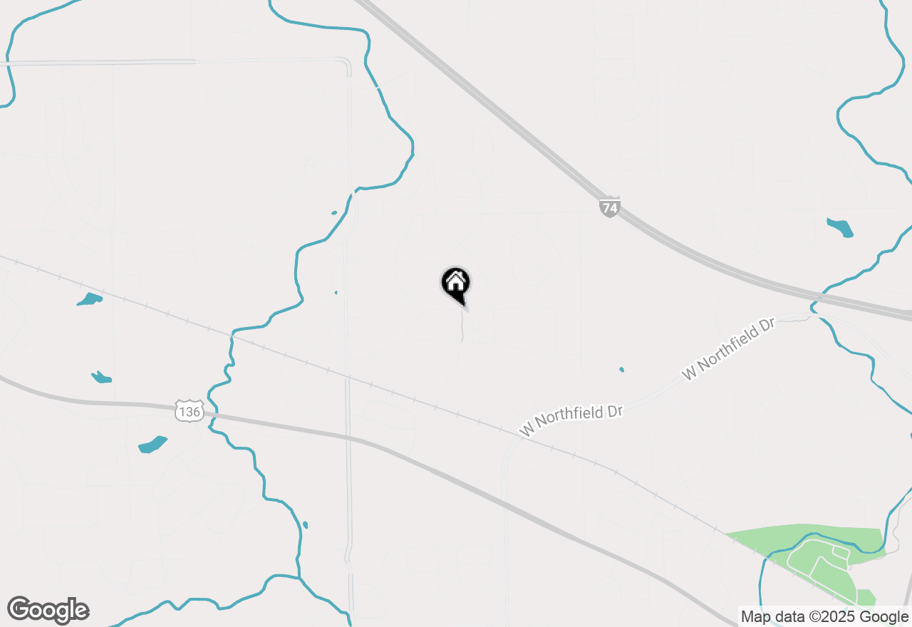 Map of 5778 Greenbrier Court, Brownsburg, IN 46112