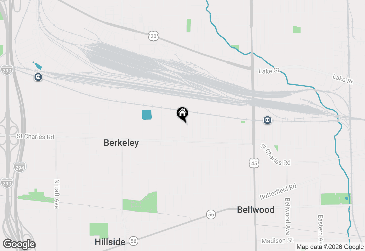 Map of 51 50th Avenue, Bellwood, IL 60104