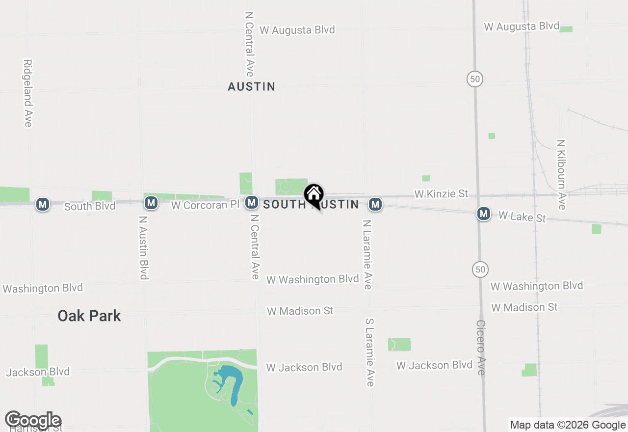 Map of 321 N Long Avenue, Chicago, IL 60644