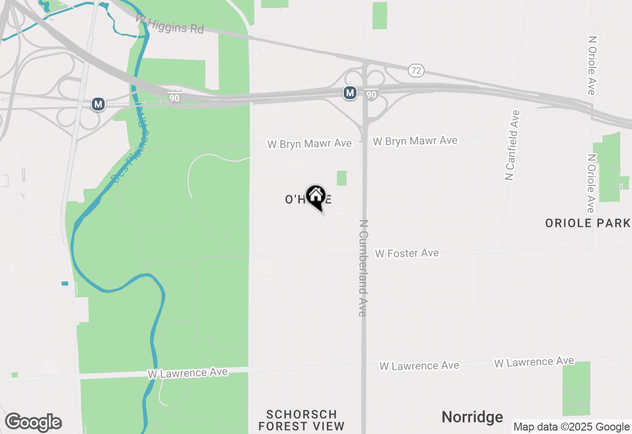 Map of 5327 N Delphia Avenue #327, Chicago, IL 60656