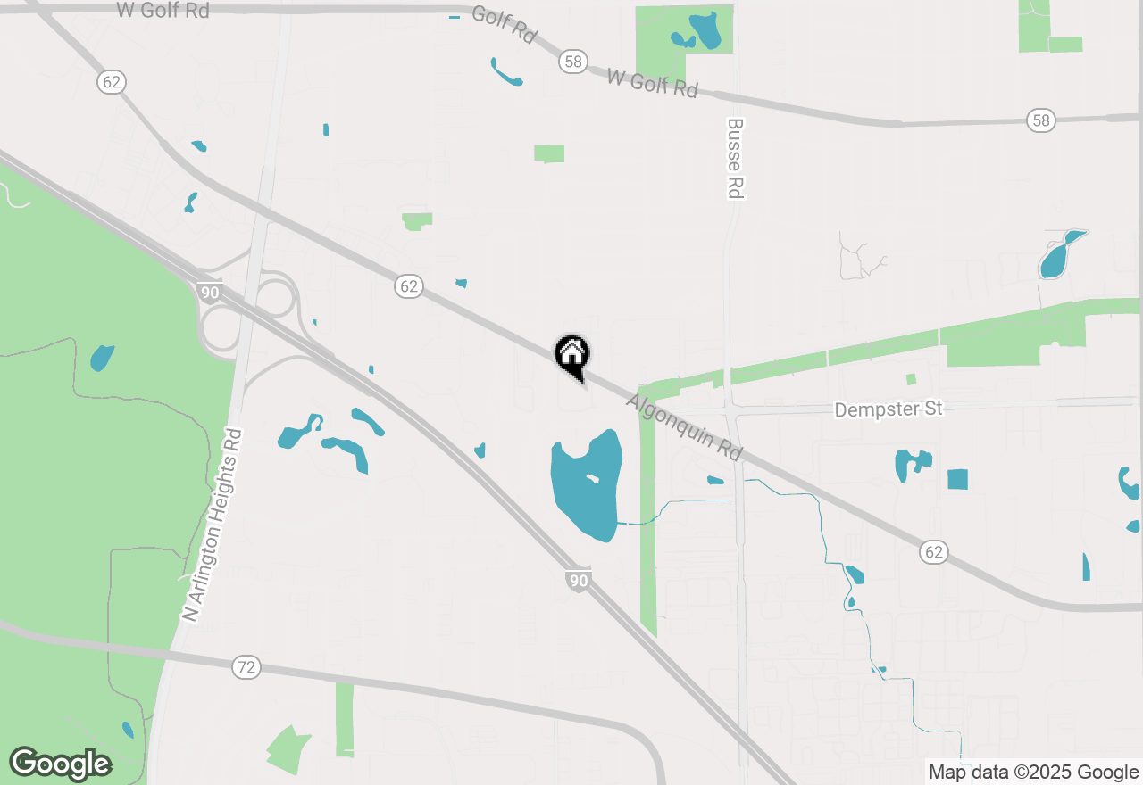 Map of 1119 E Algonquin Road #2, Arlington Heights, IL 60005