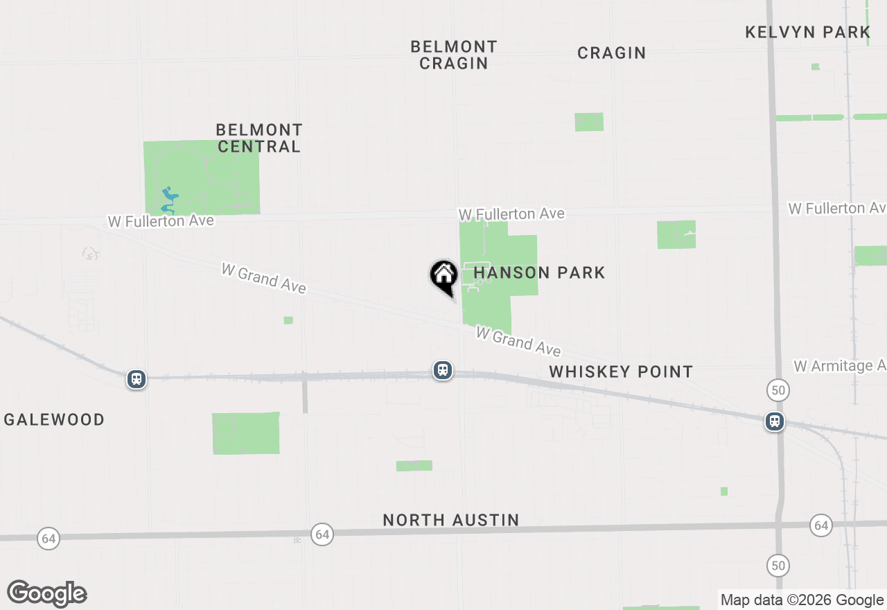 Map of 2159 N Parkside Avenue, Chicago, IL 60639