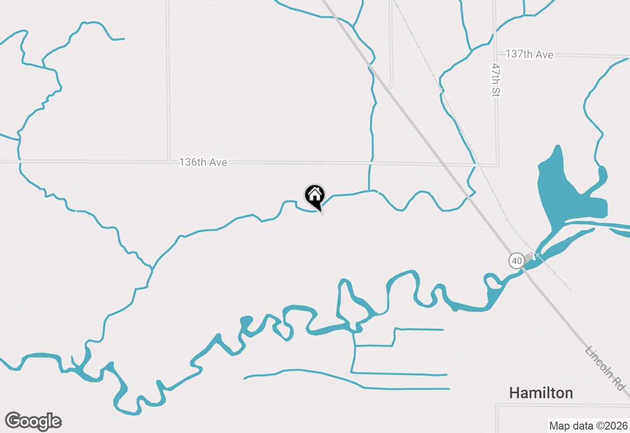 Map of 3560 Woodfield Court, Hamilton, MI 49419