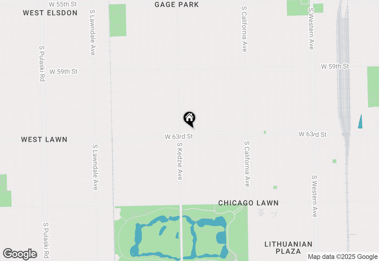 Map of 6241 S Troy Street, Chicago, IL 60629
