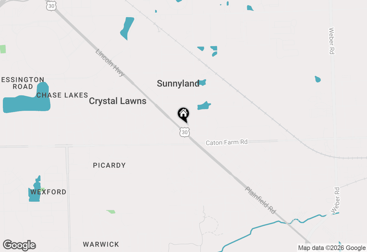 Map of 2427 Plainfield Road, Crest Hill, IL 60435