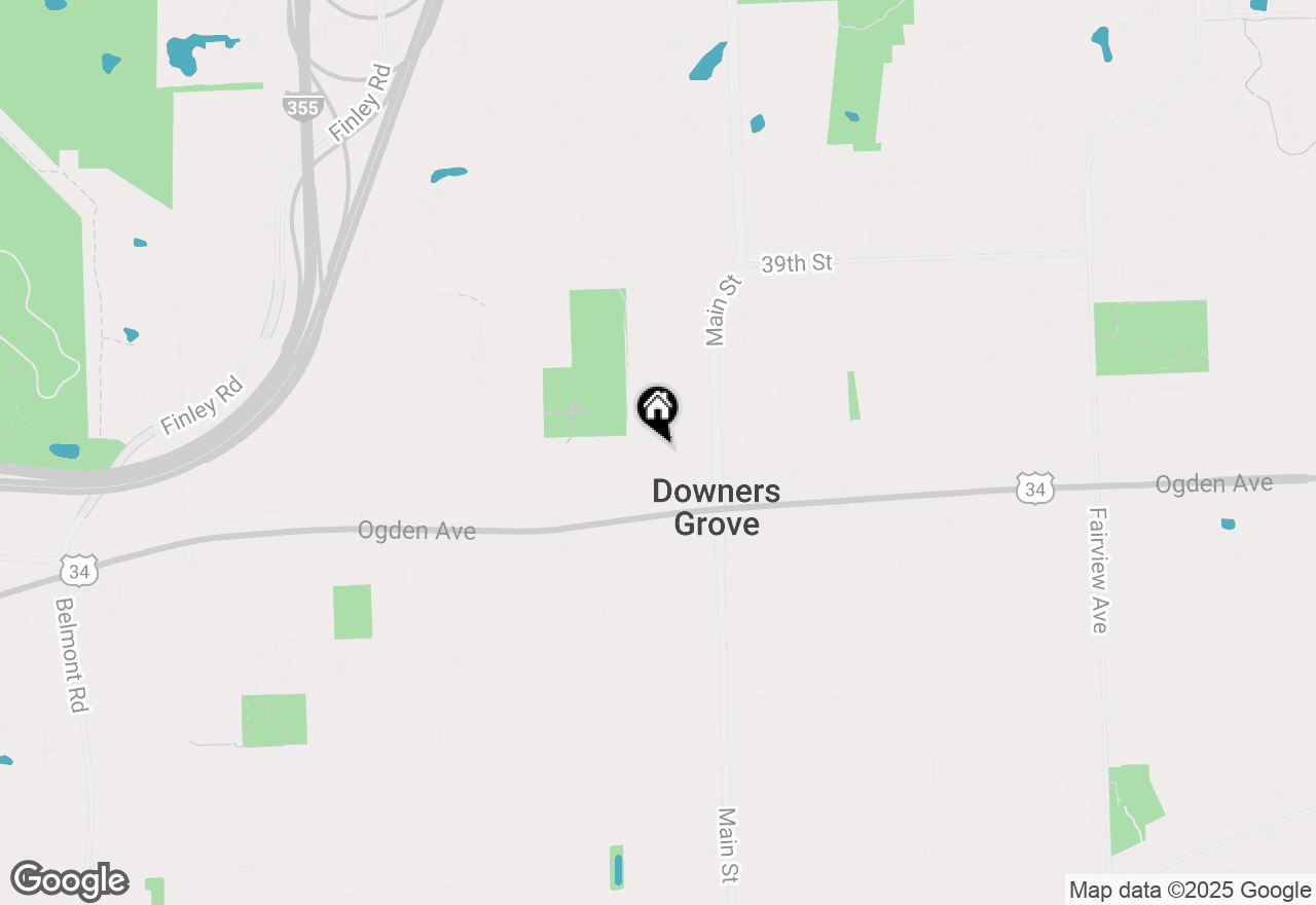 Map of 4225 Saratoga Avenue #204B, Downers Grove, IL 60515