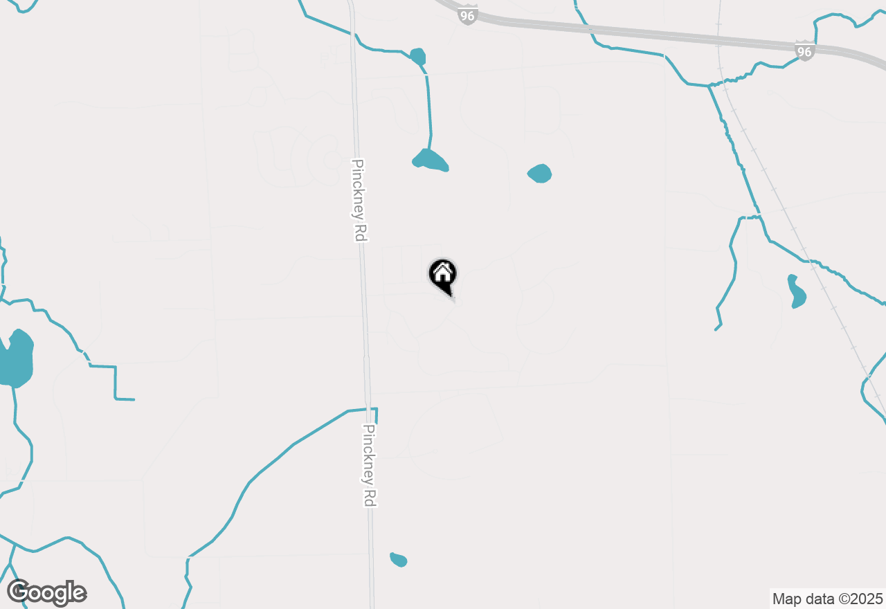 Map of 538 Trestle Drive, Howell, MI 48843