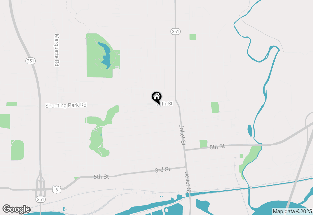 Map of 1038 Wright Street, Lasalle, IL 61301