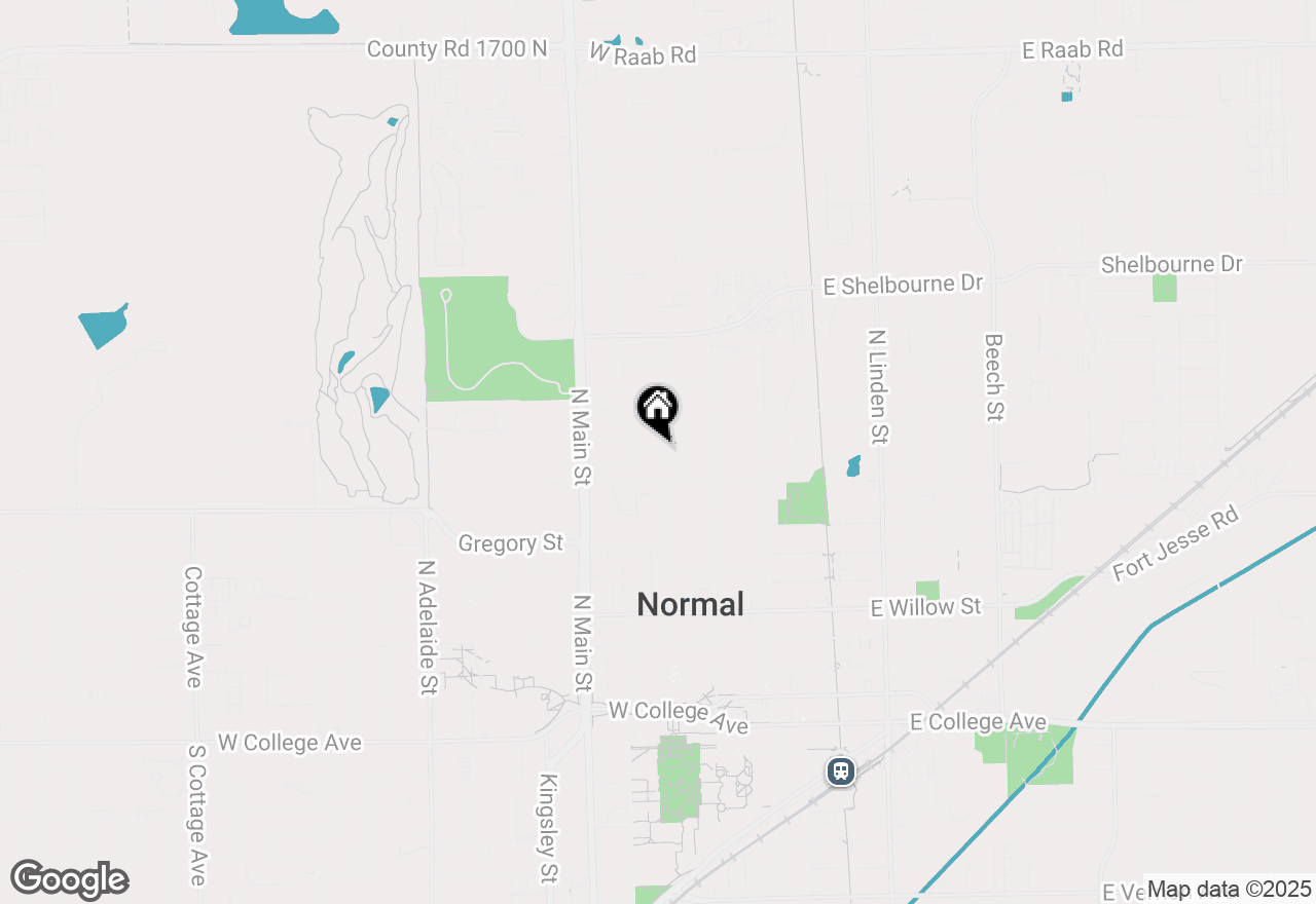 Map of 713 Normal Avenue, Normal, IL 61761