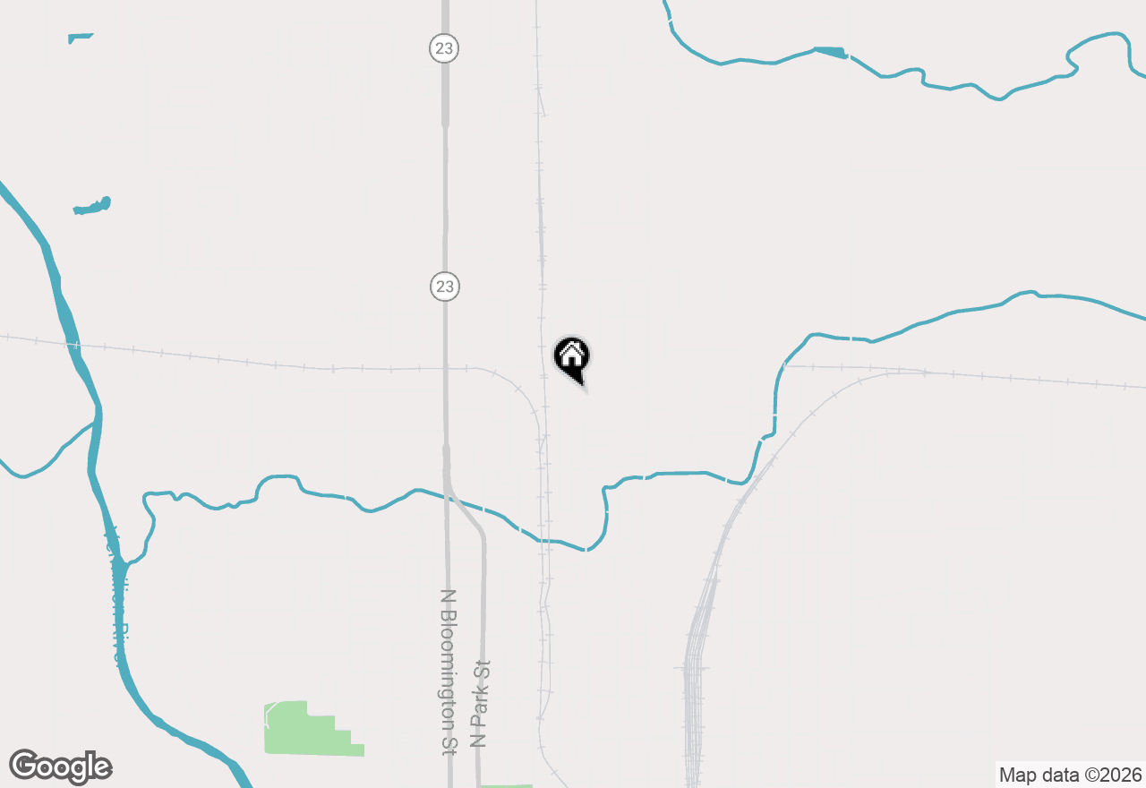 Map of 1603 N Sterling Street, Streator, IL 61364