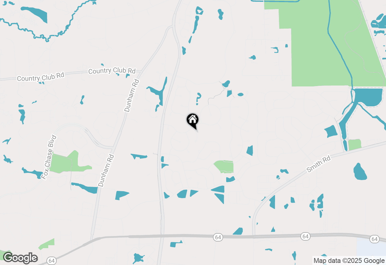 Map of 1975 Cool Creek Drive, St. Charles, IL 60174