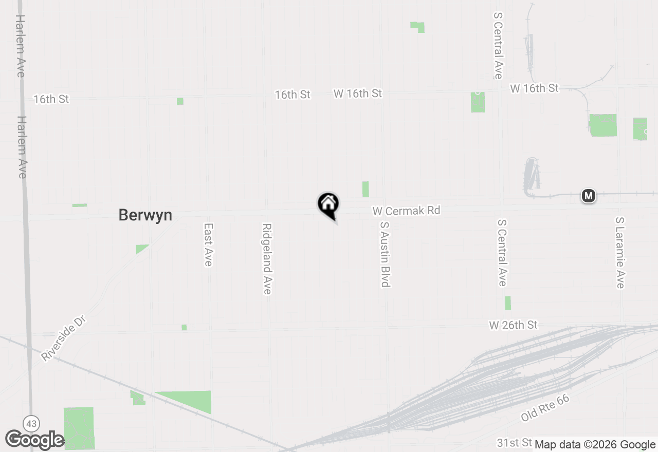 Map of 2221 S Lombard Avenue, Cicero, IL 60804