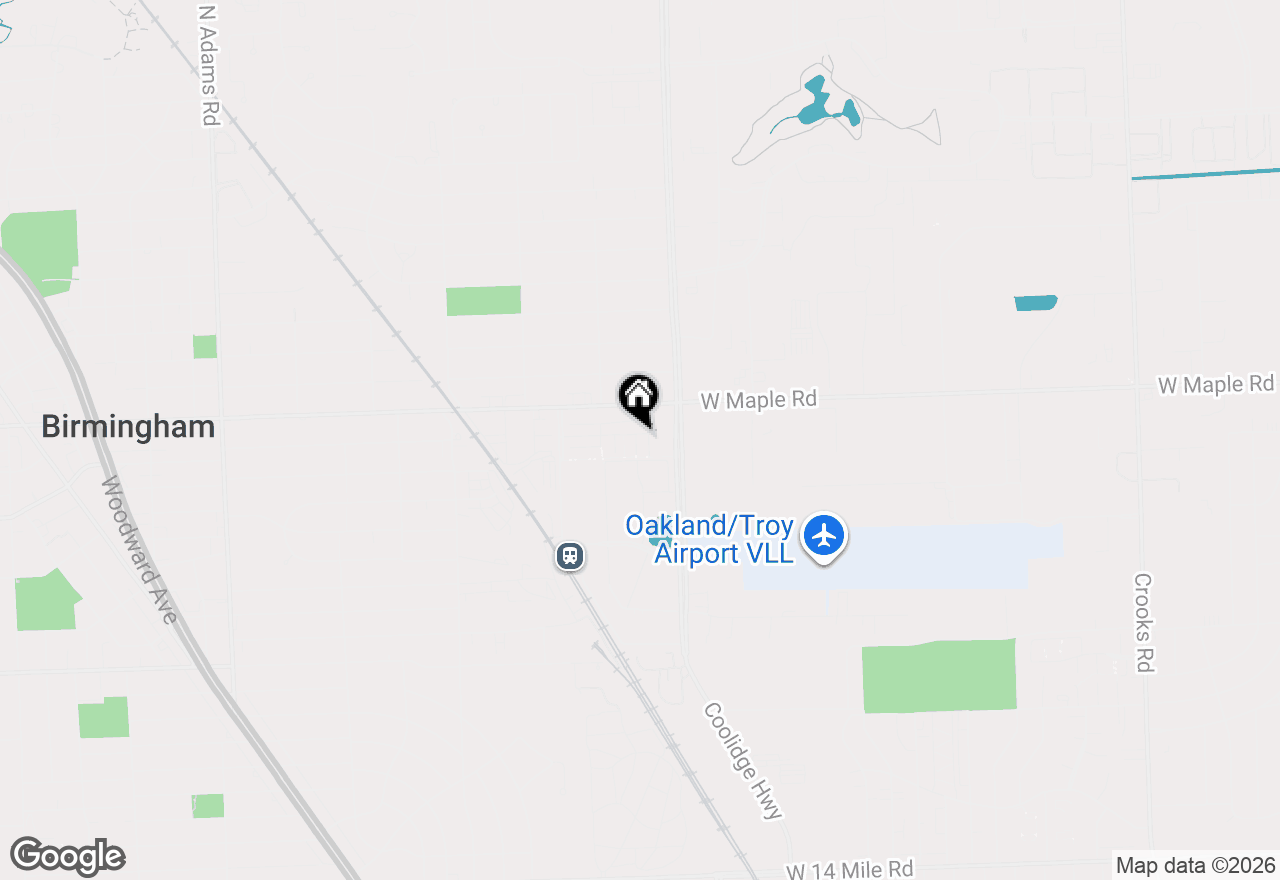 Map of 1404 Raliegh Pl, Troy, MI 48084