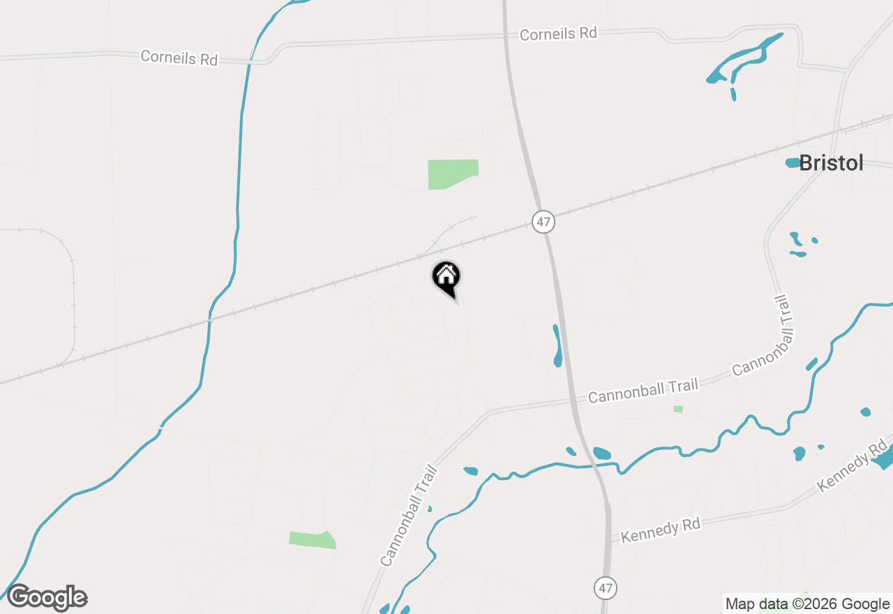 Map of 2712 Elden Drive, Yorkville, IL 60560