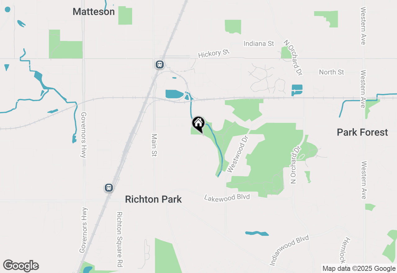 Map of 356 Winnebago Street, Park Forest, IL 60466