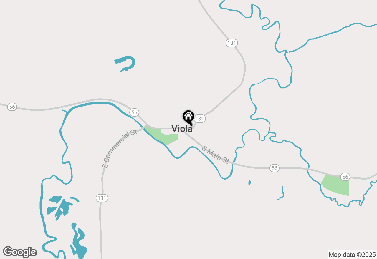 Map of 121 E Commercial Street, Viola, WI 54664