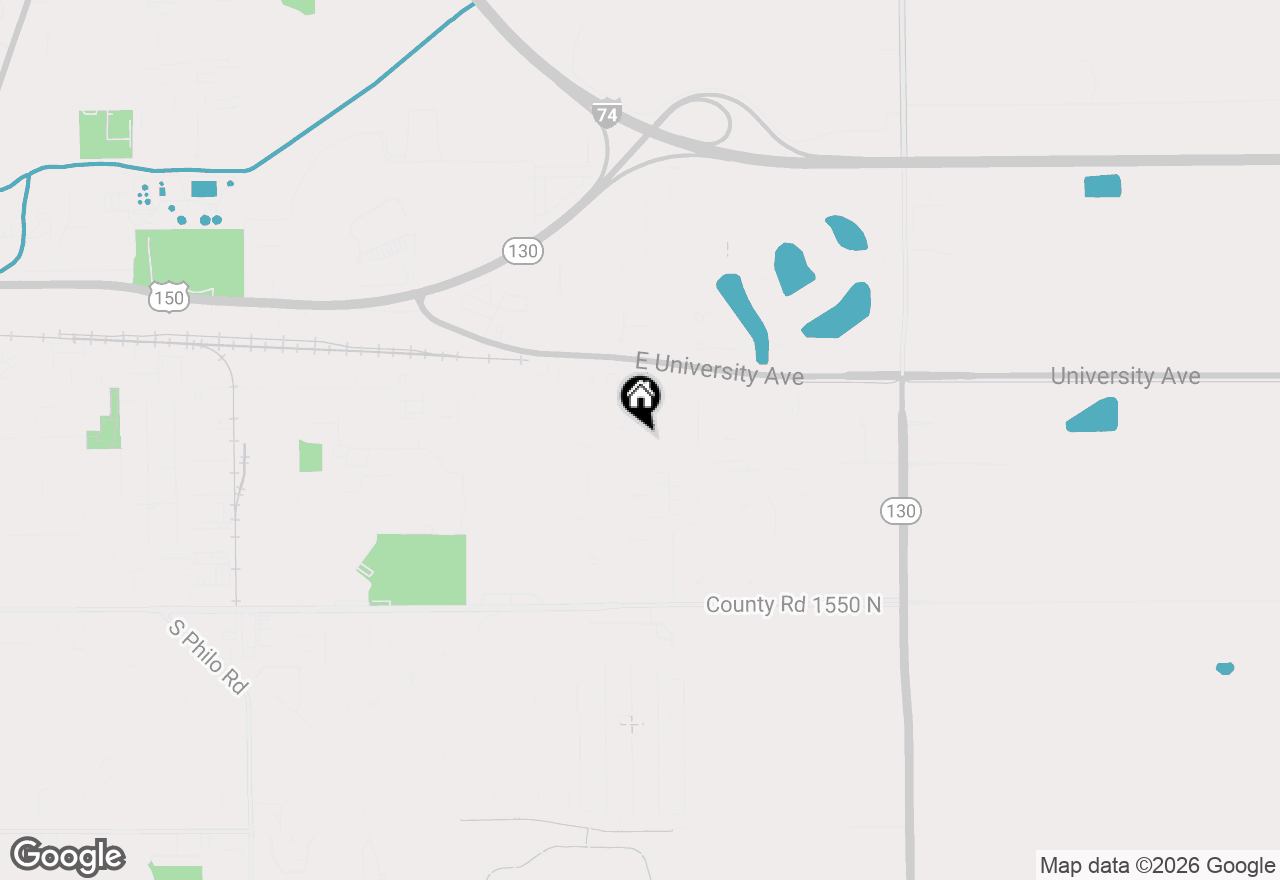 Map of 127 S Scottswood Drive, Urbana, IL 61802