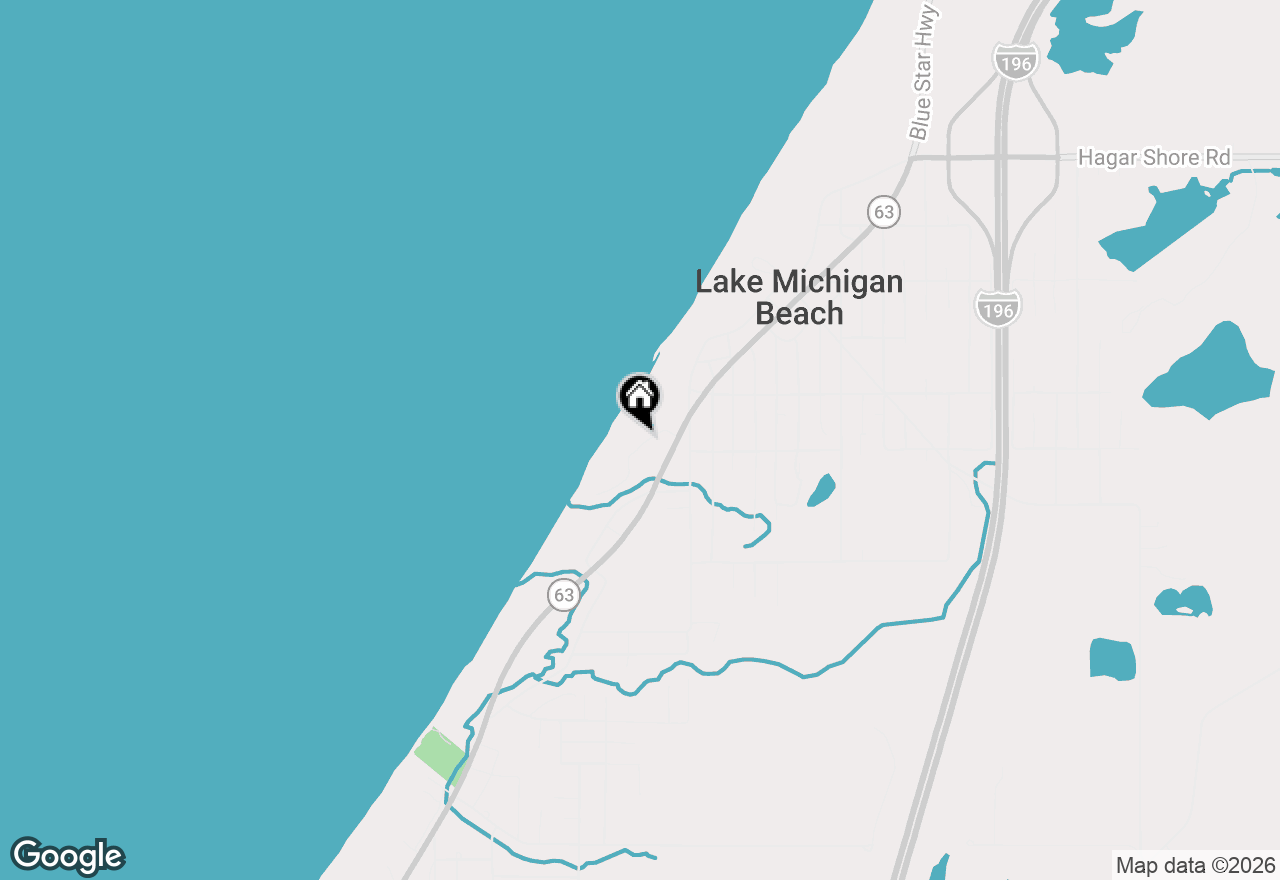 Map of 6056 Dune Path, Coloma, MI 49038