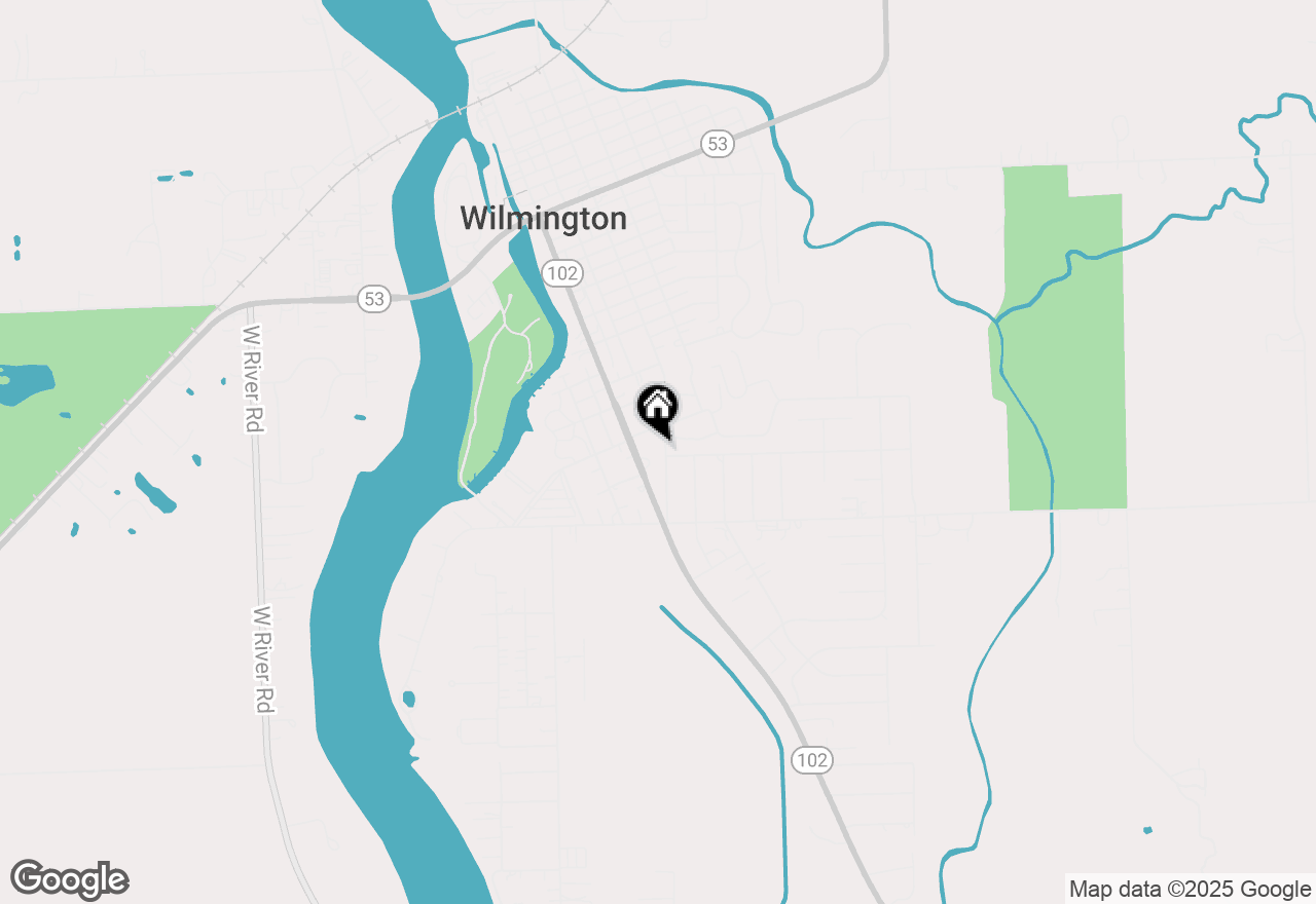 Map of 814 S Kankakee Street, Wilmington, IL 60481