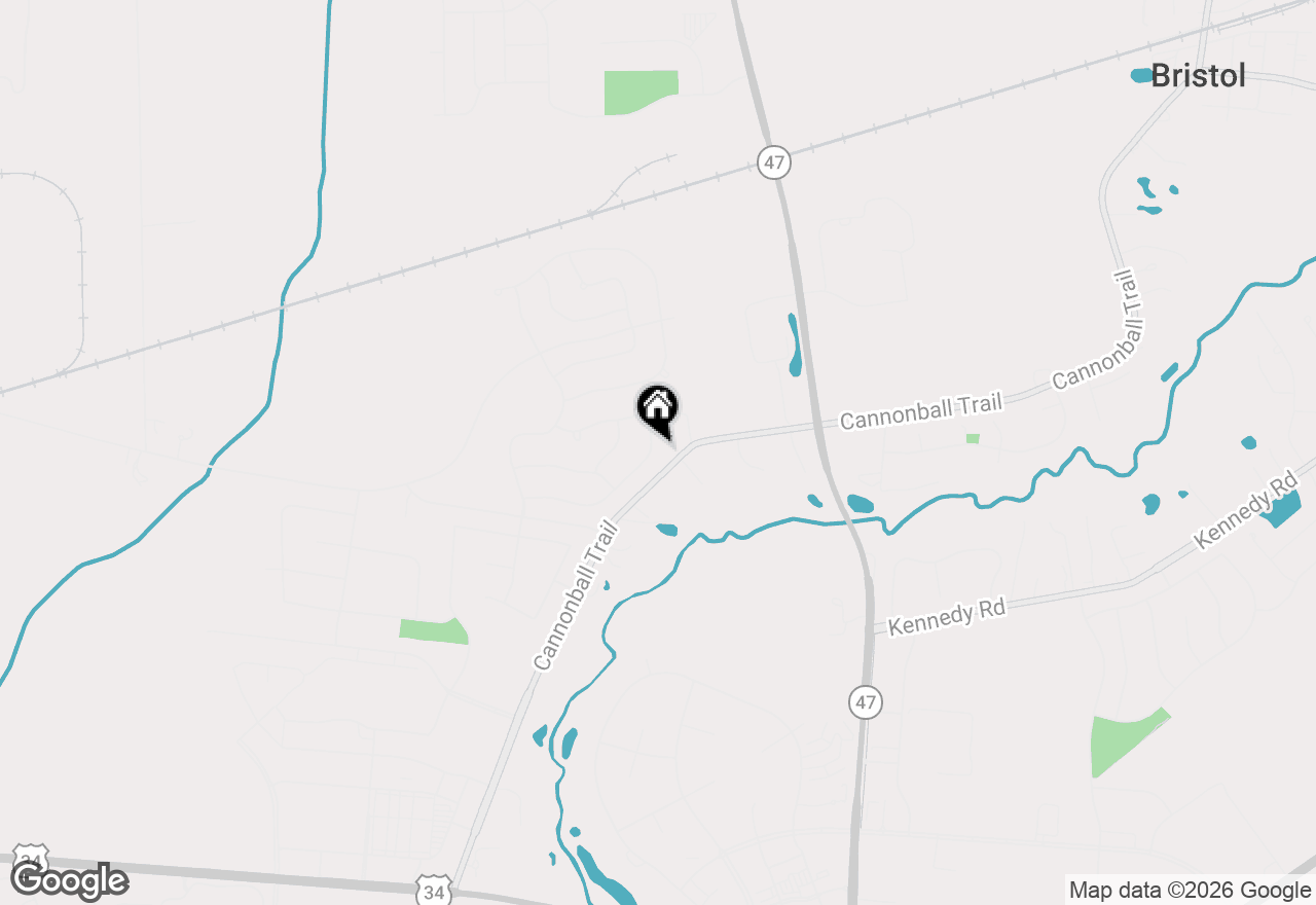 Map of 2404 Sumac Drive, Yorkville, IL 60560