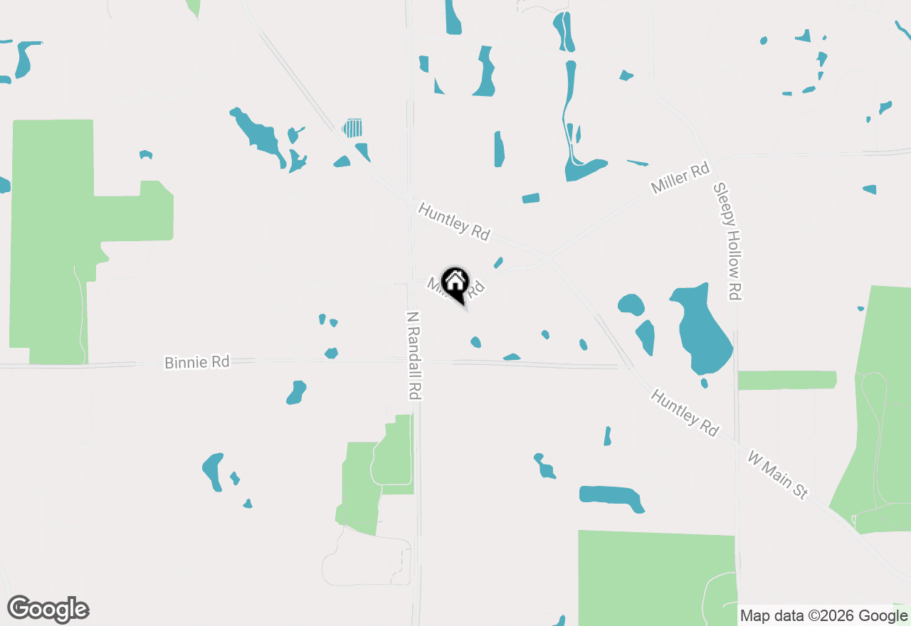 Map of 8145 Sierra Woods Lane, Carpentersville, IL 60110