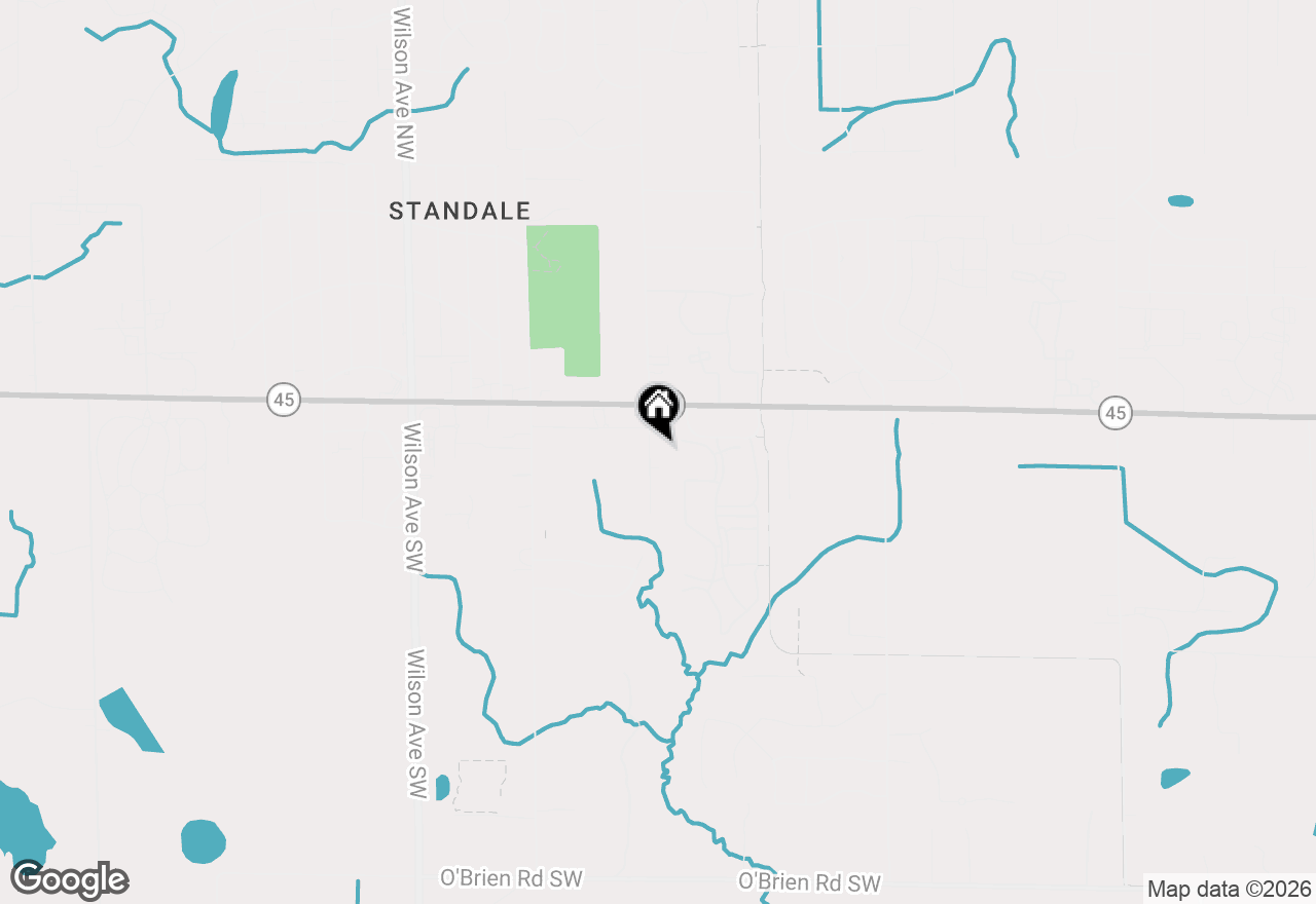 Map of 310 Kinney Avenue Nw, Grand Rapids, MI 49534