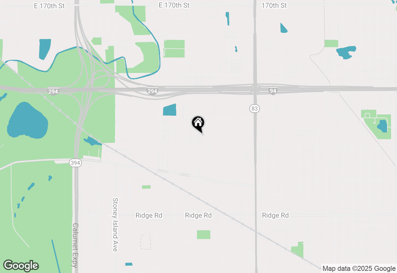 Map of 17745 Rosewood Drive #3B, Lansing, IL 60438