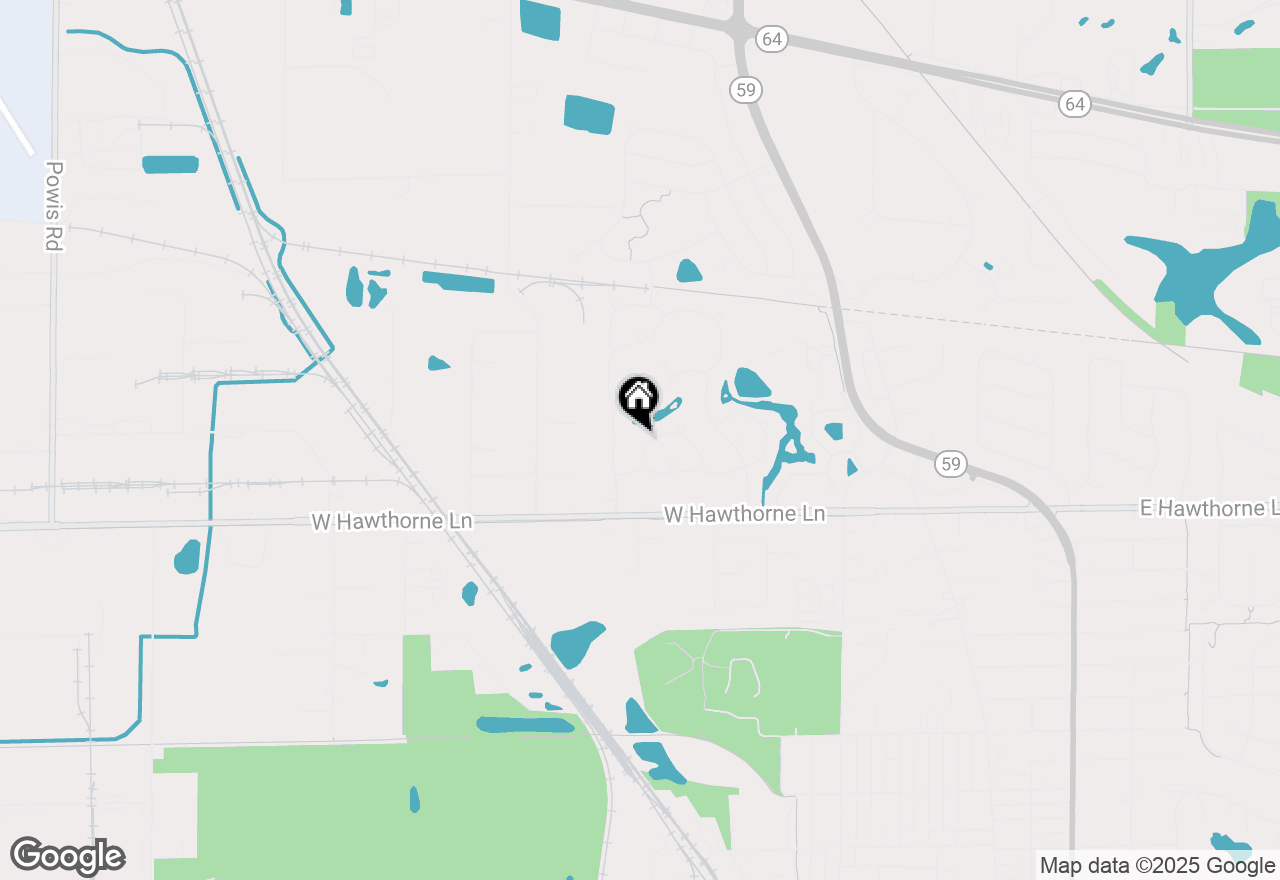 Map of 1027 Acorn Hill Lane, West Chicago, IL 60185