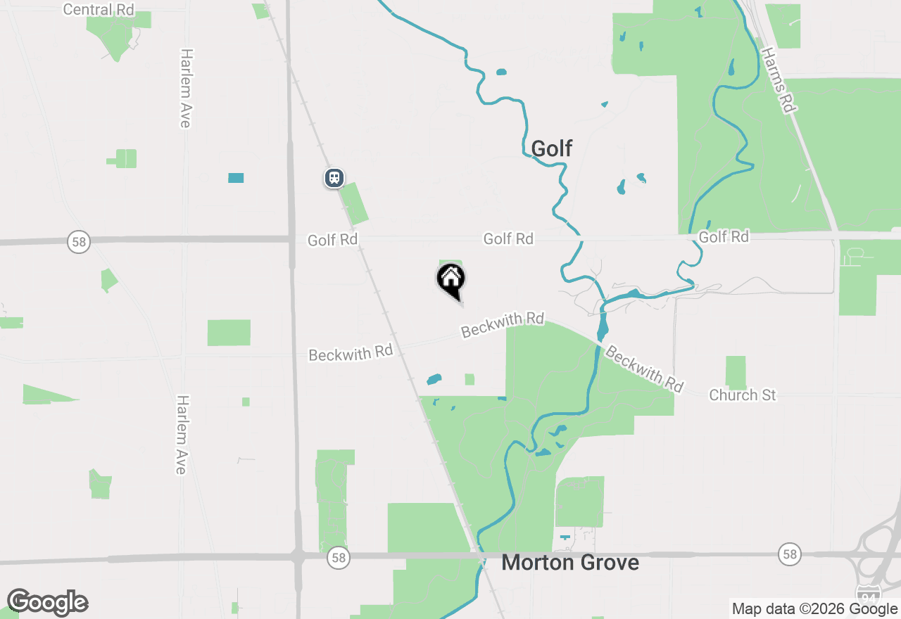 Map of 9350 Neenah Avenue, Morton Grove, IL 60053