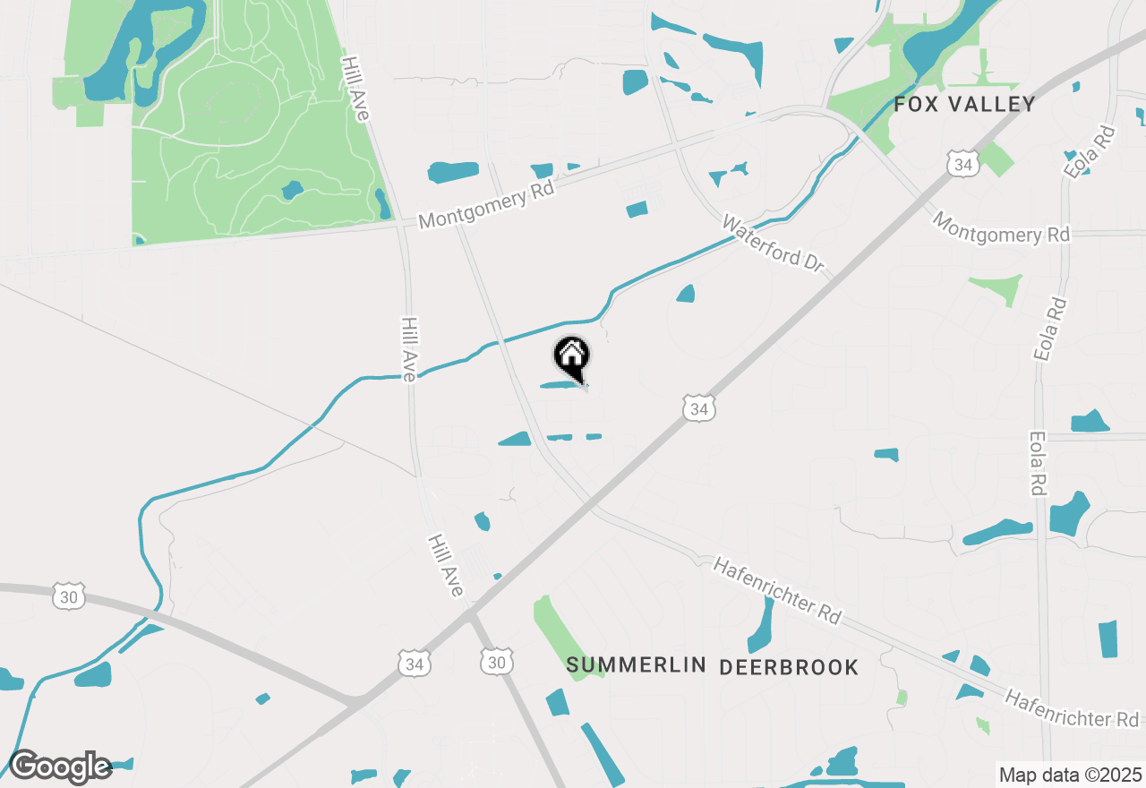 Map of 1568 Sedona Avenue, Aurora, IL 60504