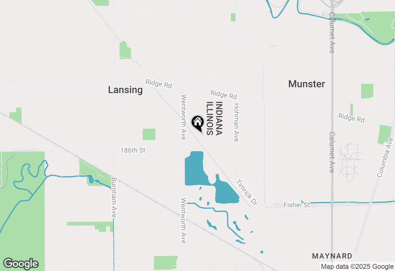 Map of 18452 Illi Indi Drive, Lansing, IL 60438