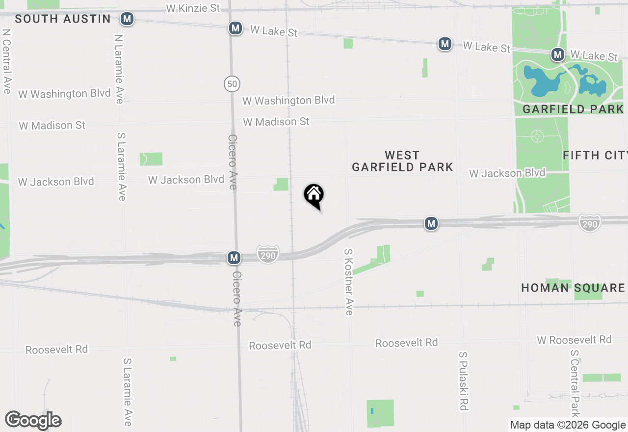 Map of 4508 W Congress Parkway, Chicago, IL 60624