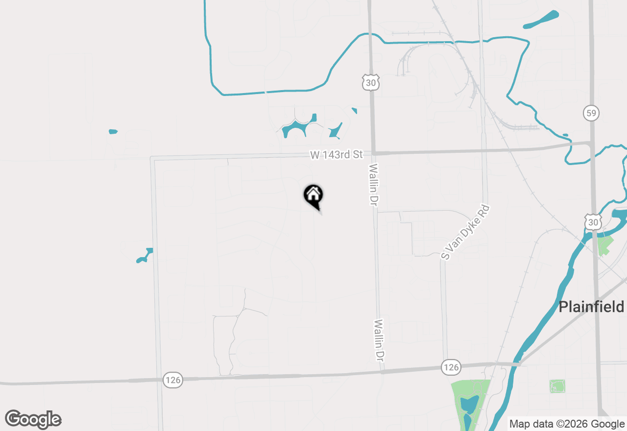 Map of 14519 General Drive, Plainfield, IL 60544