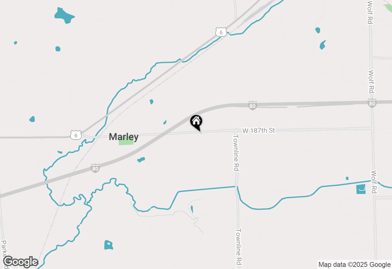 Map of 12225 W 187th Street, Mokena, IL 60448