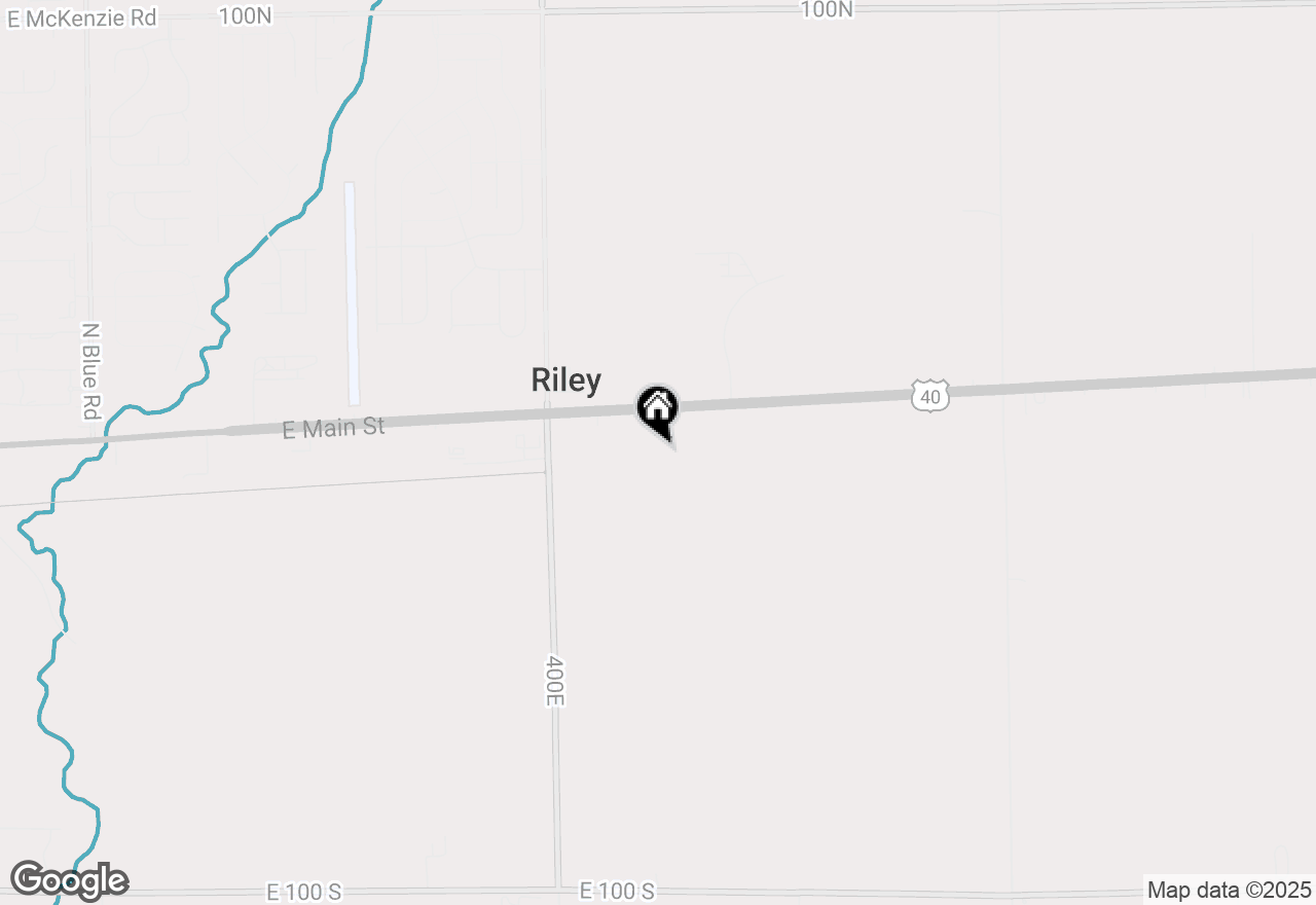 Map of 4217 E Us Highway 40, Greenfield, IN 46140