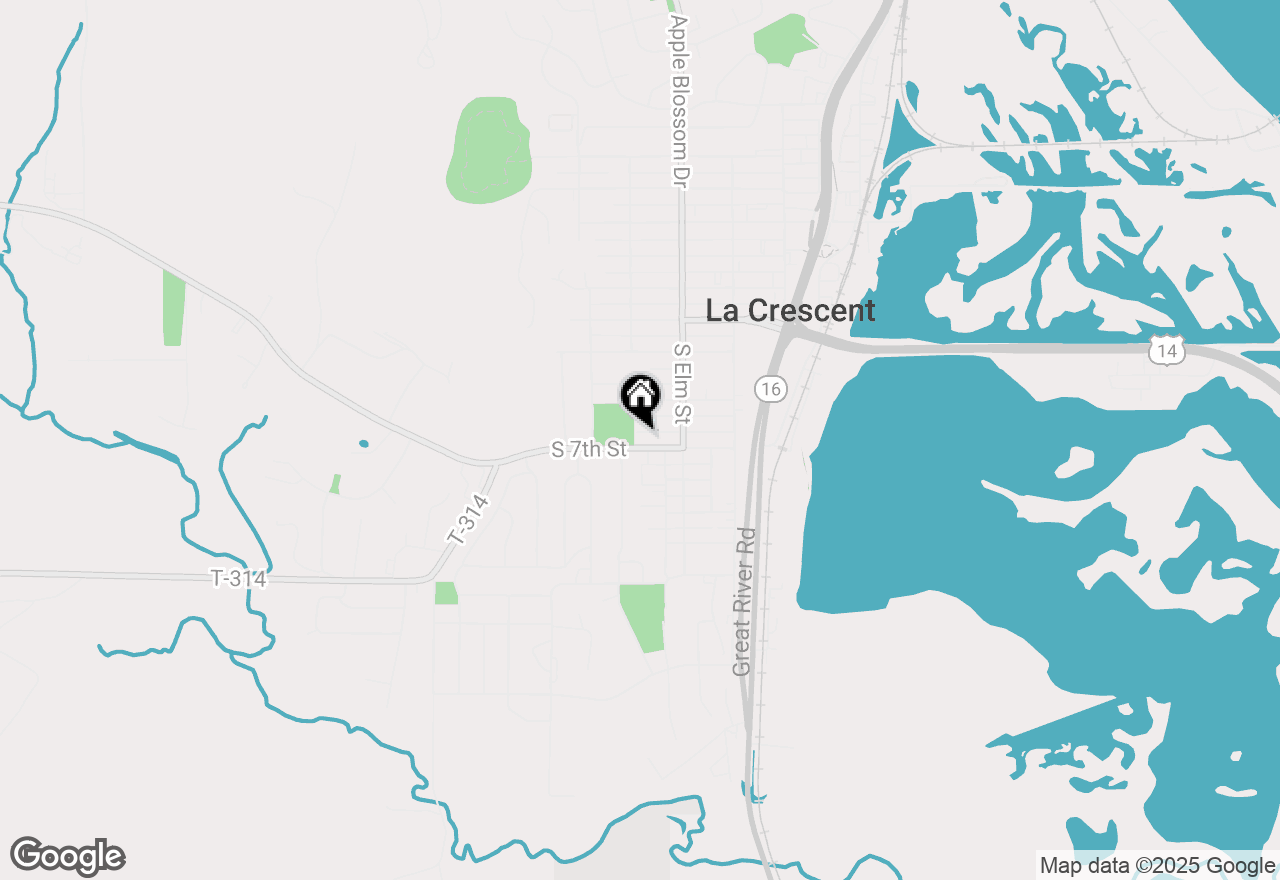 Map of 532 7th St S, La Crescent, MN 55947