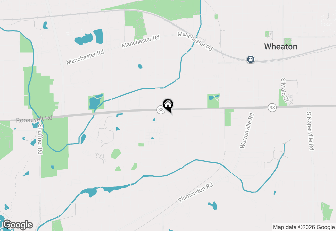 Map of 1312 Woodcutter Lane #C, Wheaton, IL 60189