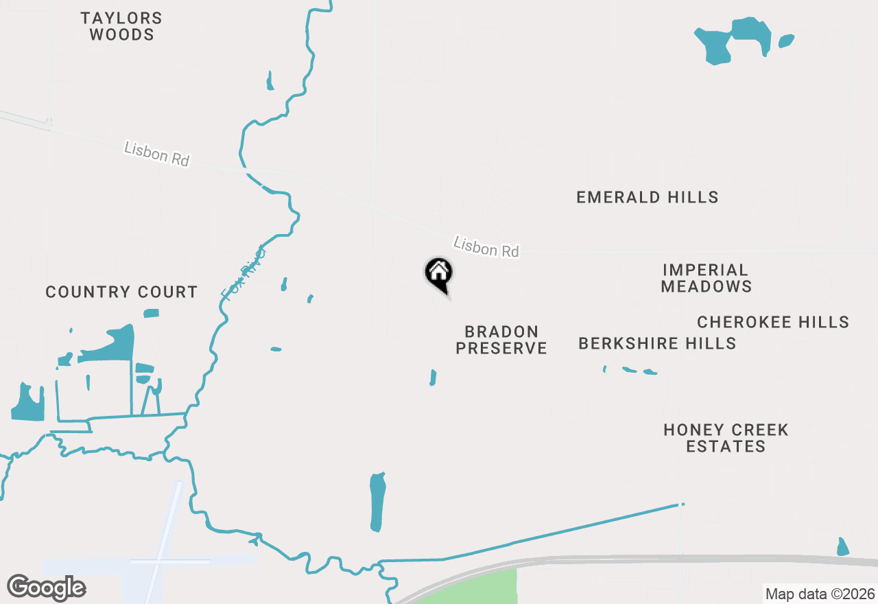 Map of 4660 Fenley Way, Brookfield, WI 53045
