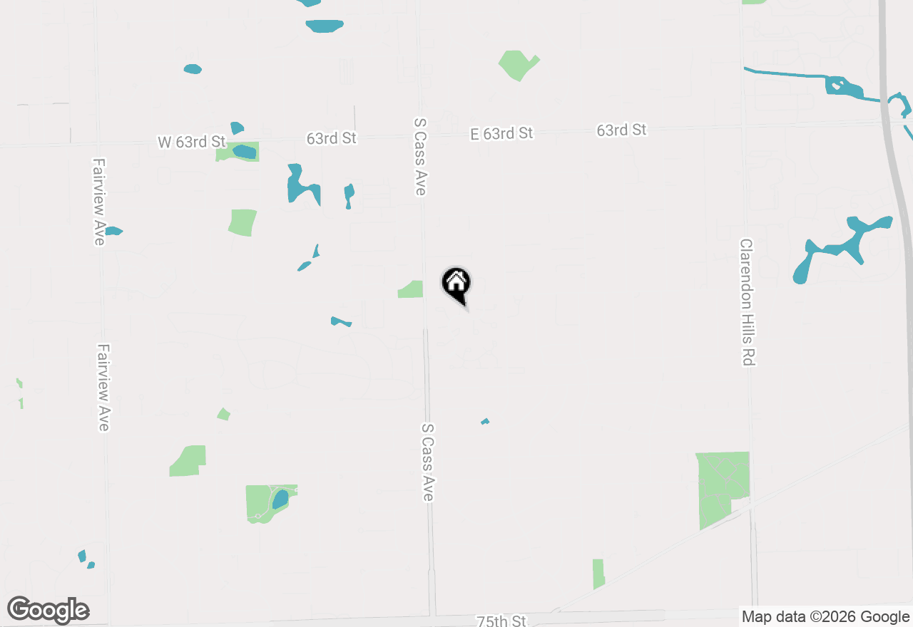 Map of 1109 Ponderosa Court, Darien, IL 60561