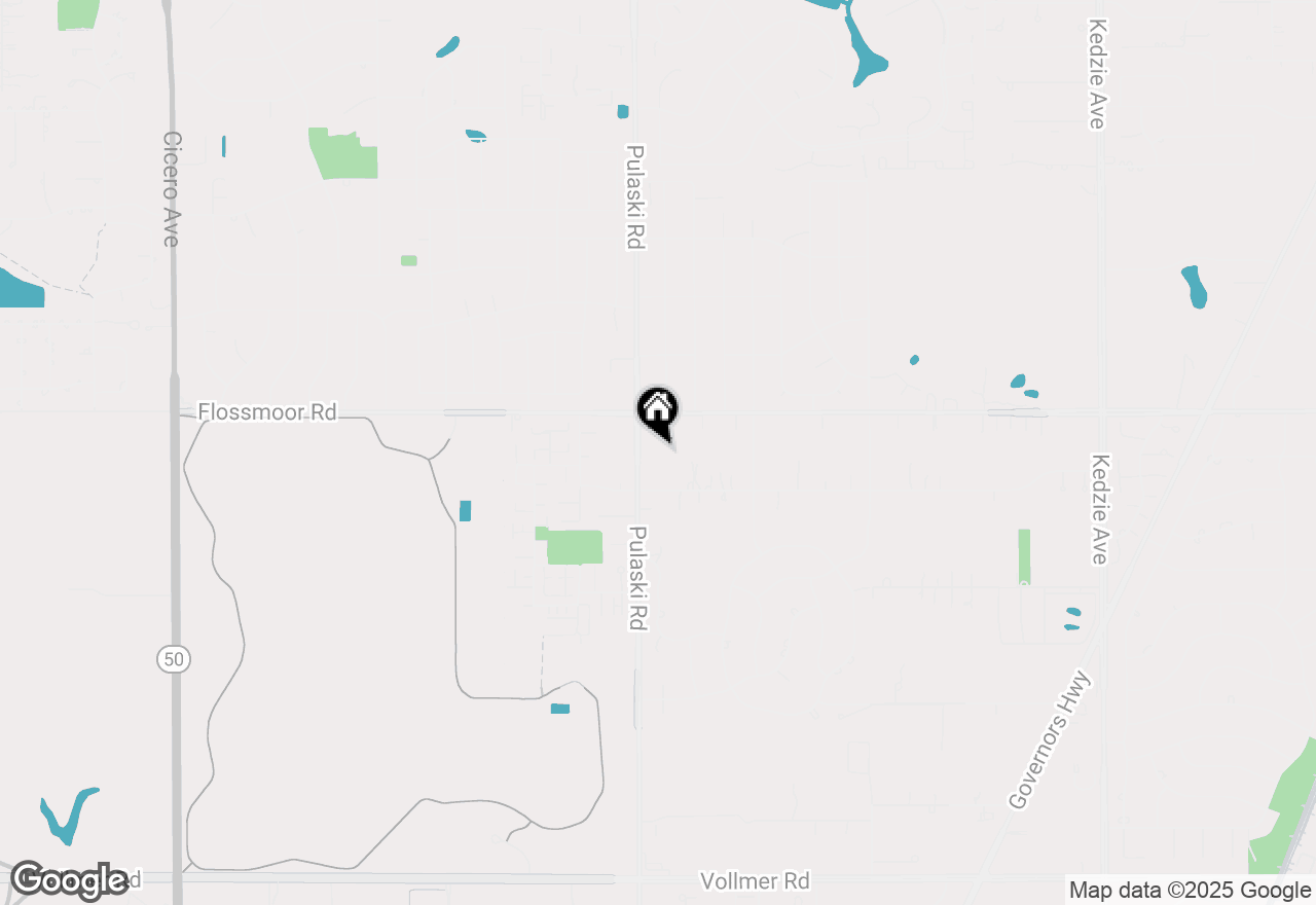 Map of 19127 Crawford Avenue, Homewood, IL 60430