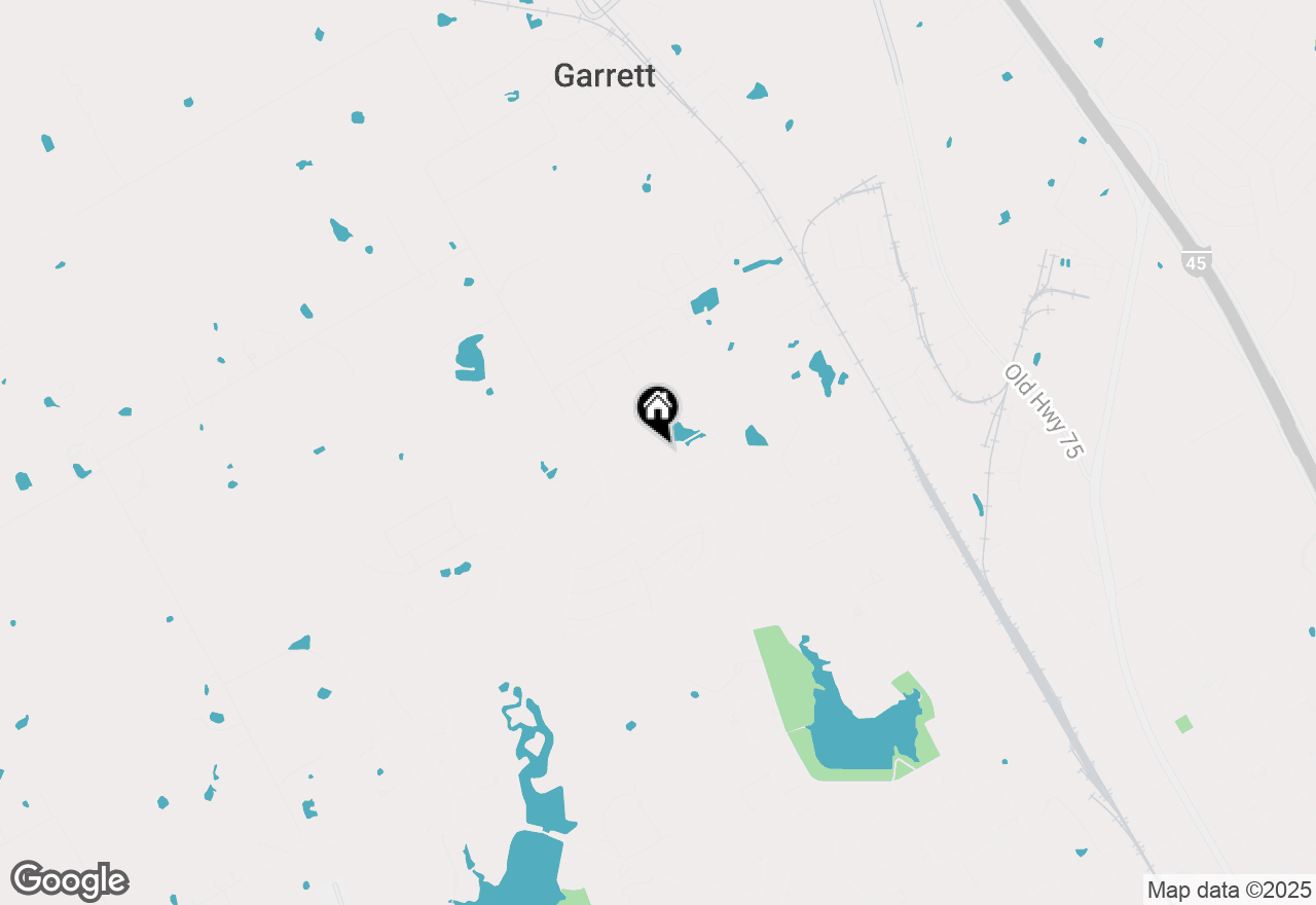 Map of 2801 Saratoga Drive, Ennis, TX 75119