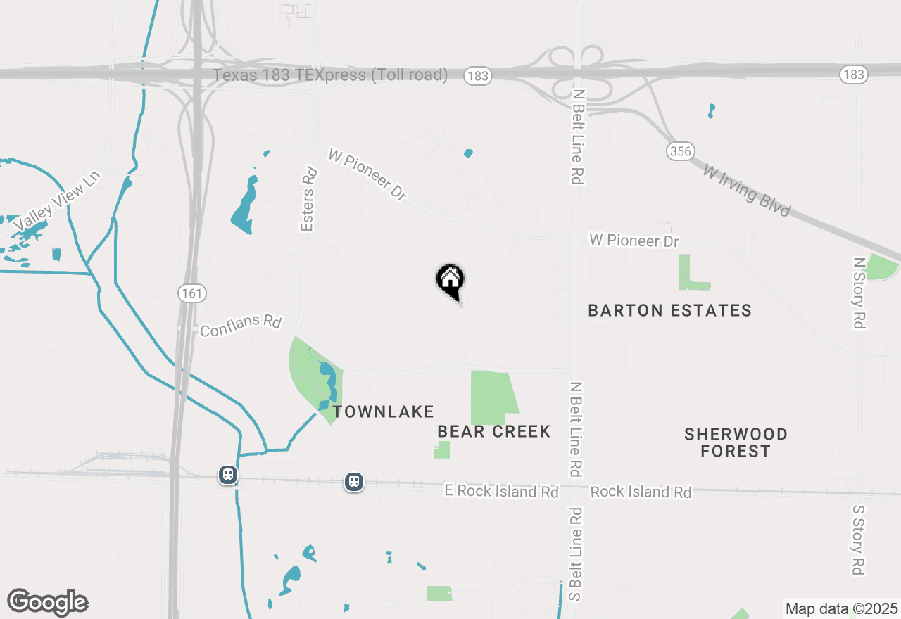 Map of 3922 Grimes Road, Irving, TX 75061