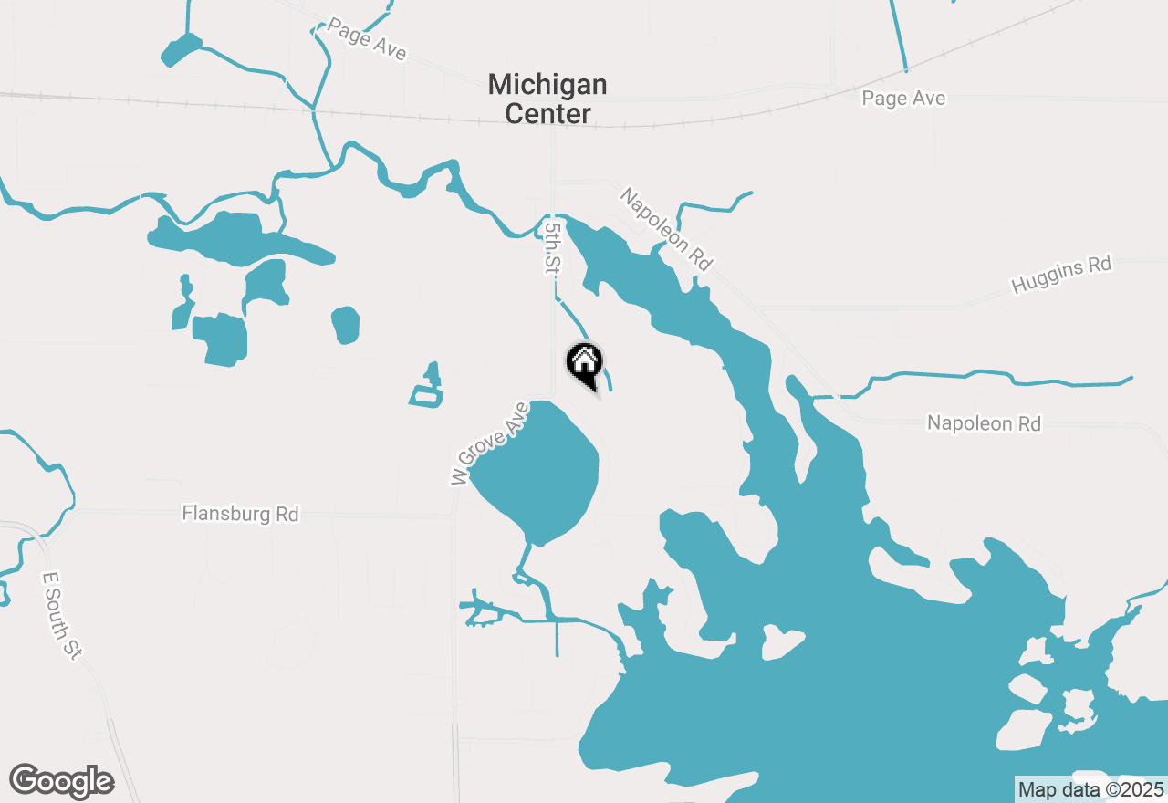 Map of 125 E Grove St, Michigan Center, MI 49254
